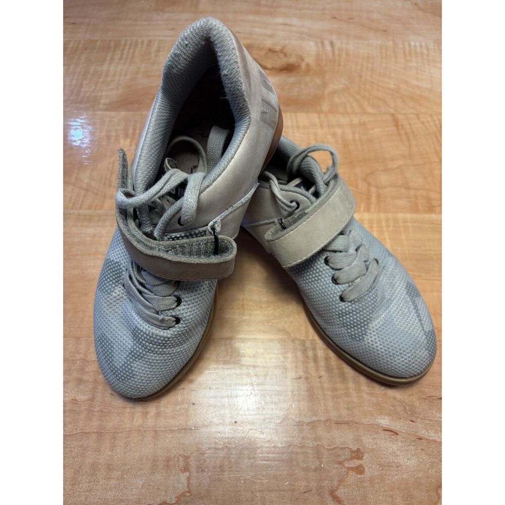 NOBULL Grey Lifter Weightlifting Camo Style Sneakers